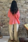Santos Cotton Zahra Embroidered Smock Watermelon /6=